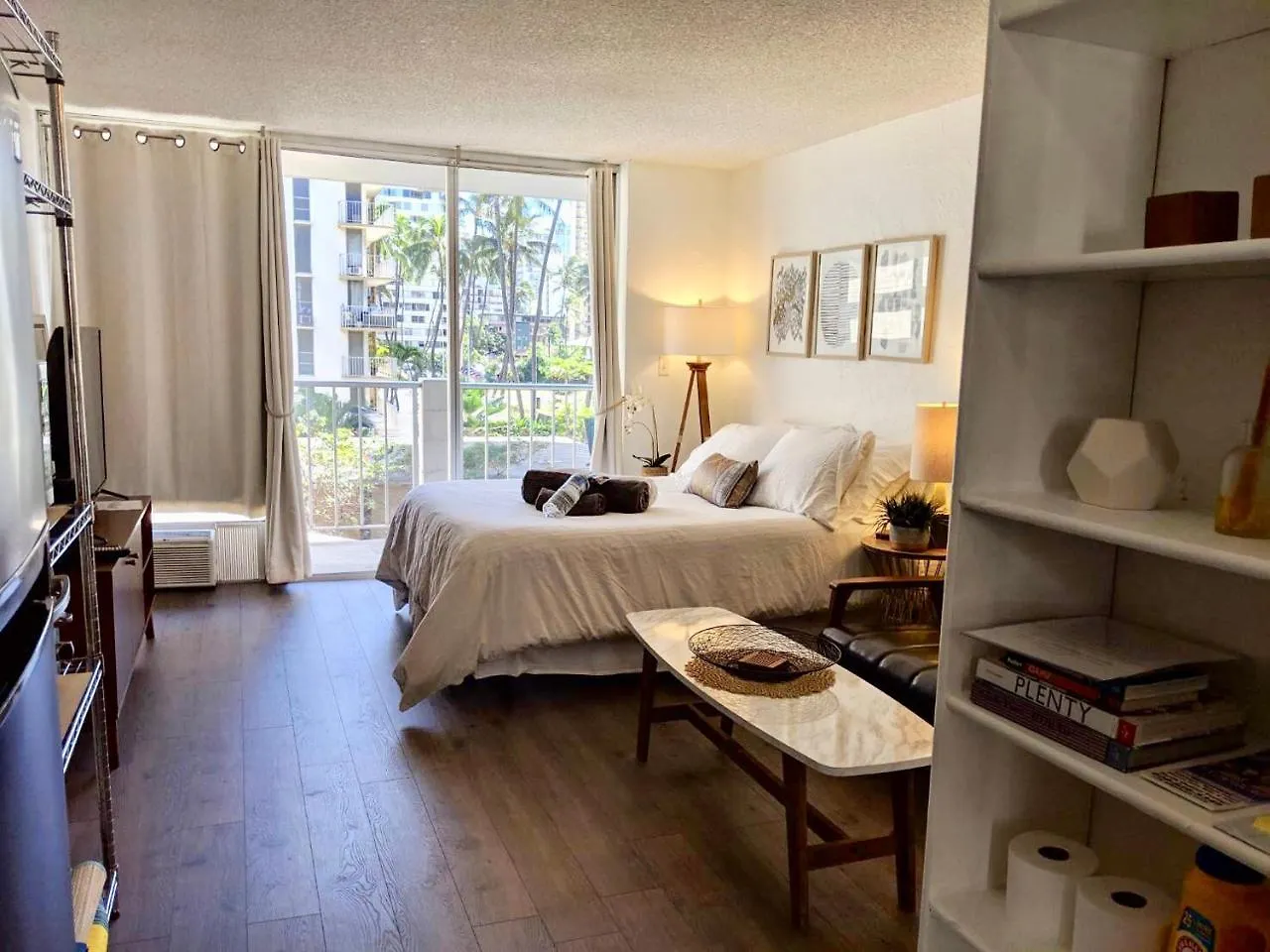 アパート ホノルルPrivate Studio In The Heart Of Waikikiアパートメント